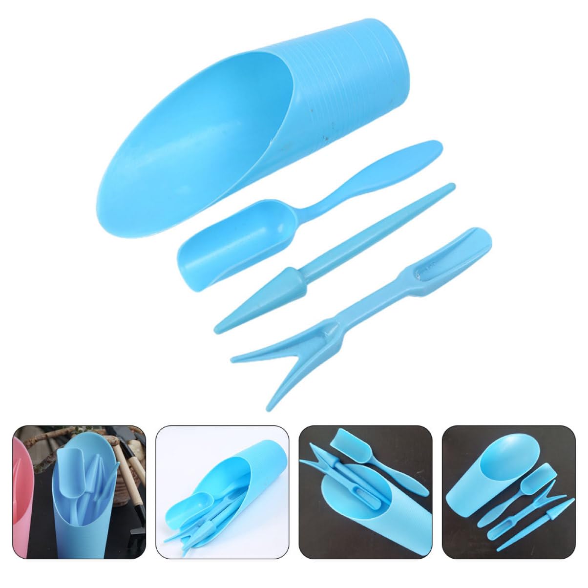 Bonsai Garden Tools - 4 unids/set, pala de cubo duradera