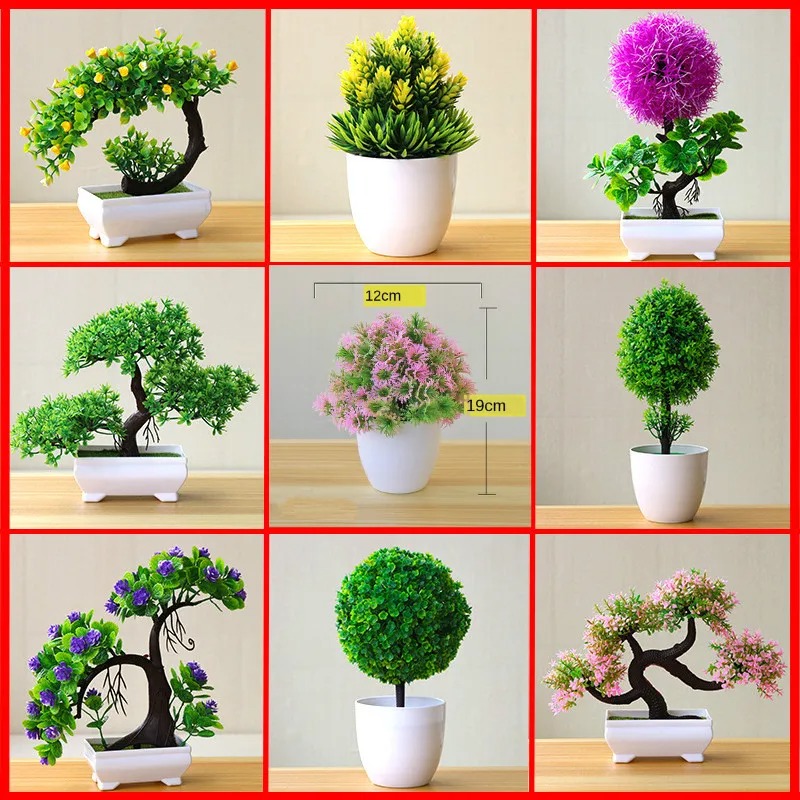 Bonsai Garden Kit - Planta Artificial Pequeña en Maceta, Bonsái