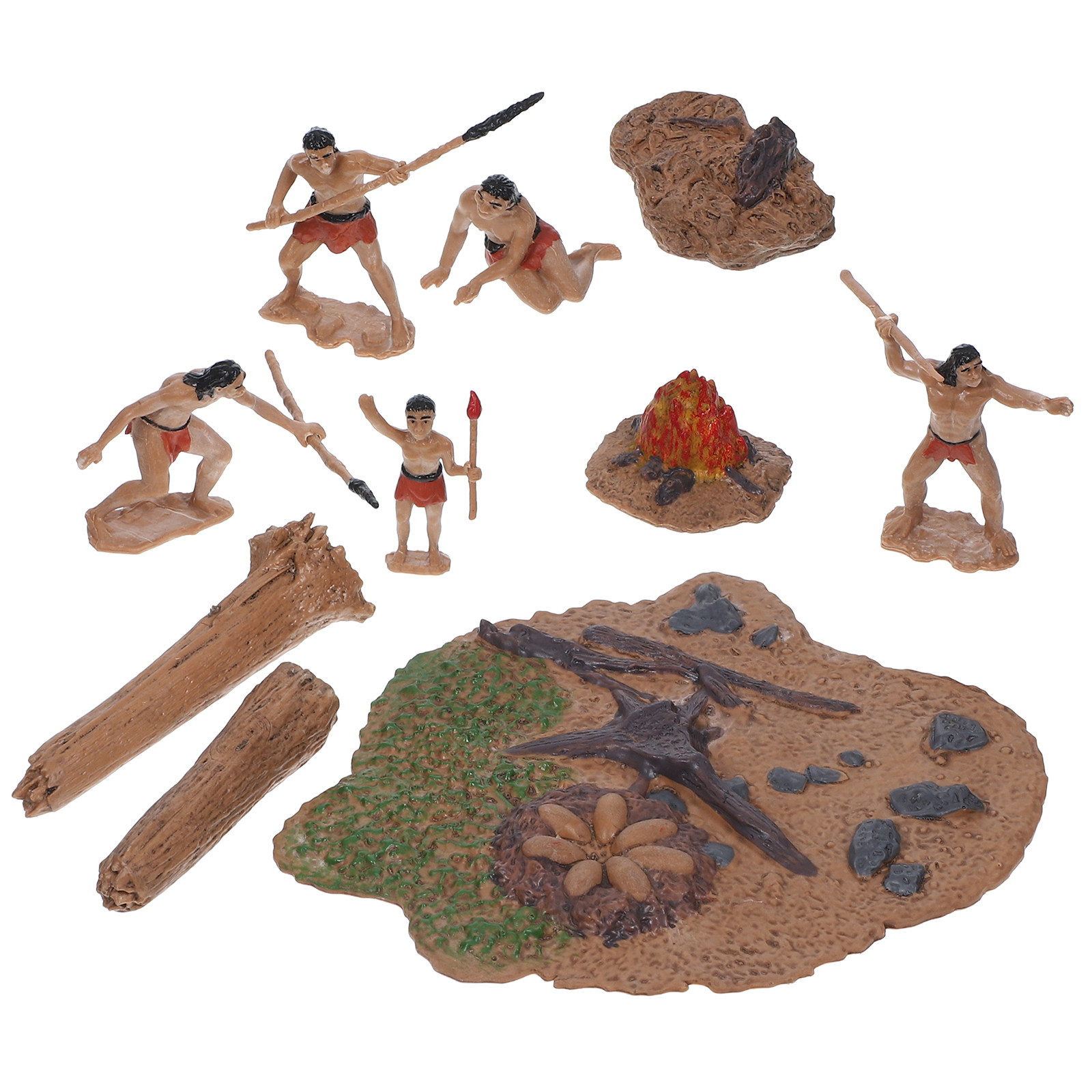 Bonsai Garden Decor - 1 Set de Mini Figuras de