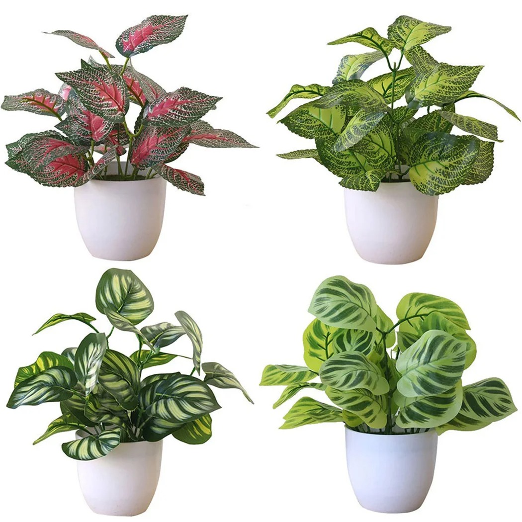 Bonsai Garden Kit - Maceta de follaje Artificial, bonsái para