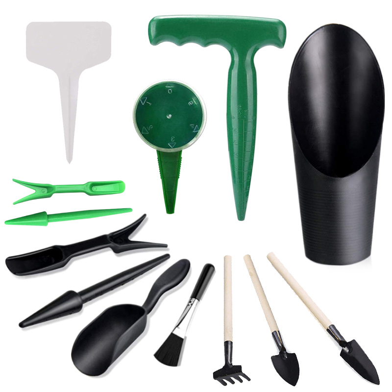 Bonsai Garden Tools - Mini juego de herramientas de jardinería,