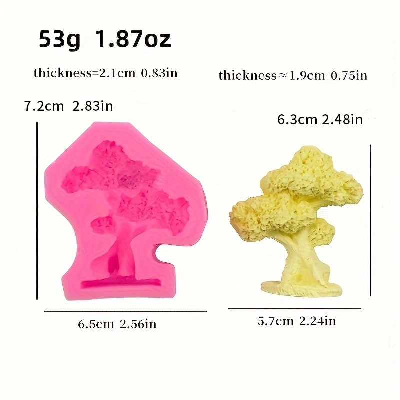 Molde de silicona para árbol b - Bonsai Garden Tools reseña y precio