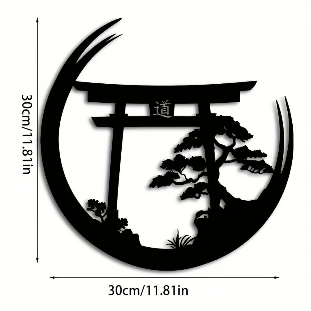 Arte Metálico de Pared con Dis - Bonsai Garden Decor reseña y precio
