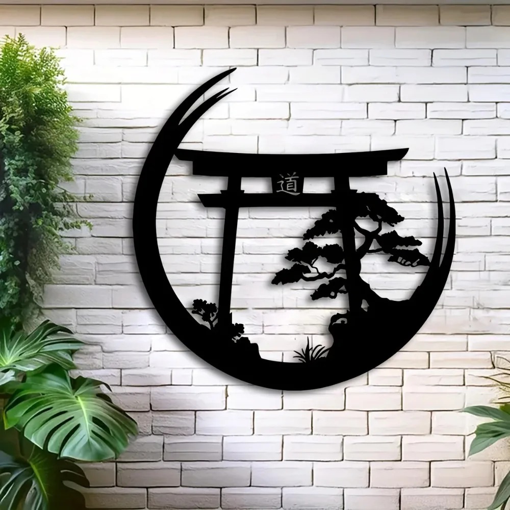 Arte Metálico de Pared con Dis - Bonsai Garden Decor reseña y precio