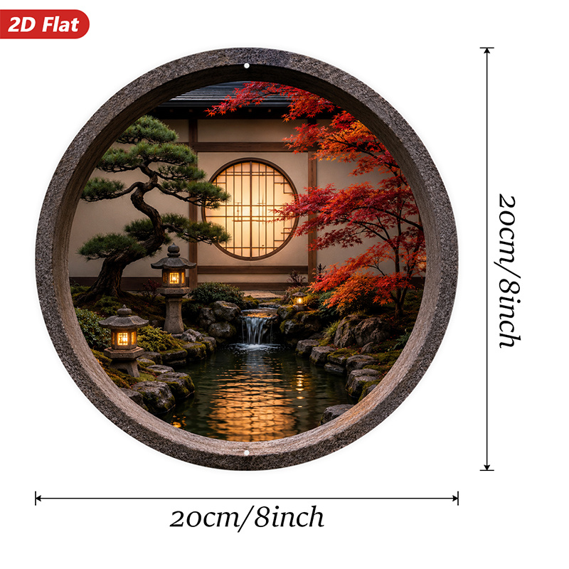 Decoración de Pared Metálica R - Bonsai Garden Decor reseña y precio